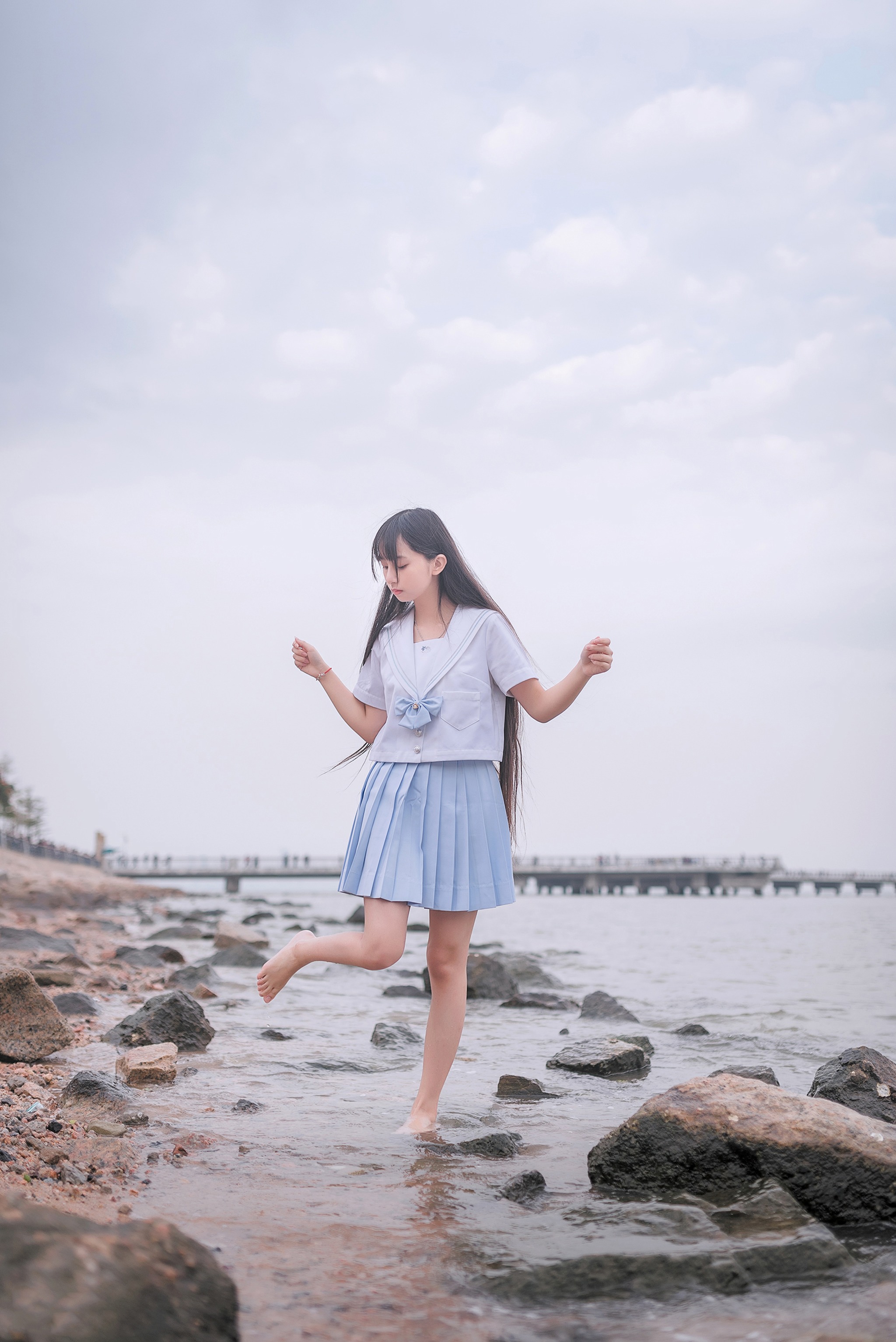 图片[1]-风之领域 – NO.141 海边漫步 [51P]-XikXak